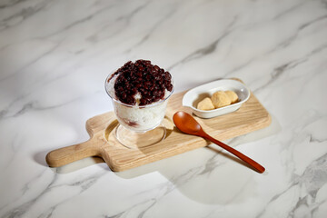 red bean delicious sweet dessert