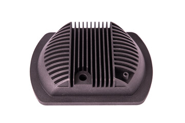 Commercial brand new 3D printed technology creating products for the automotive industry cheap strong plastic for old car parts rear headlamp cover for retro vintage vehicle isolated white background