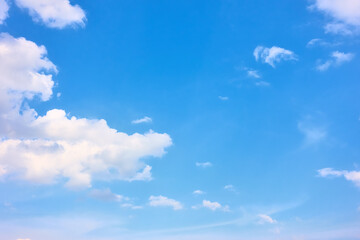 Fototapeta premium Blue sky with white clouds