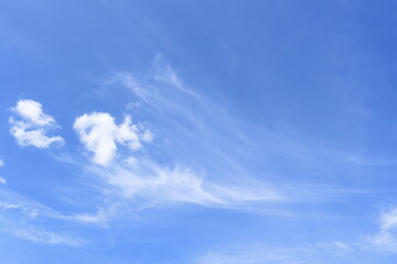 blue sky with clouds