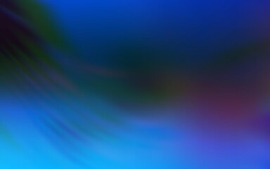 Fototapeta premium Dark BLUE vector blurred and colored pattern. A completely new colored illustration in blur style. New style for your business design.