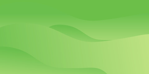 Green wave curve polygonal abstract background. geometric illustration with gradient. background texture design for poster, banner, card and template. Vector illustration