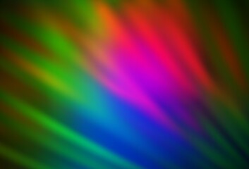 Obraz premium Dark Pink, Green vector background with straight lines. Modern geometrical abstract illustration with Lines. Pattern for your busines websites.