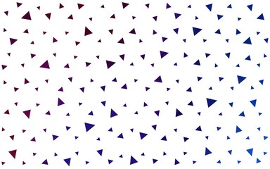 Dark Blue, Red vector  low poly background. Polygonal abstract illustration with gradient. Pattern for a brand book's backdrop.