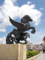 Fototapeta premium Cartagena Colombia buildings and architecture