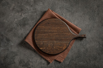 Kitchen napkin and cutting board