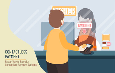 People Use Contactless Payment Systems Instead of Cash