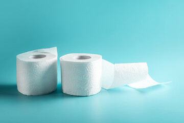 Soft toilet paper rolls