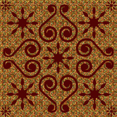 vintage seamless pattern