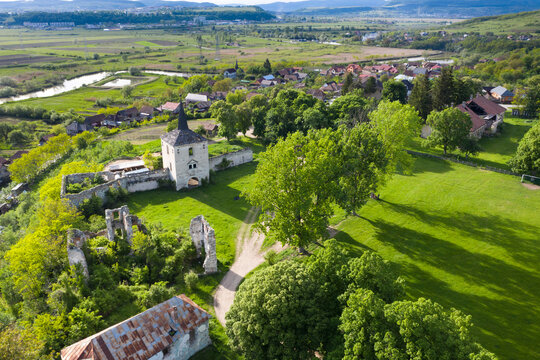 Old castle in Cluj county, Trasylvania, Romania.