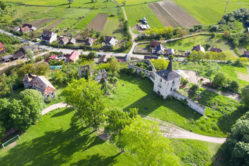 Old castle in Cluj county, Trasylvania, Romania.