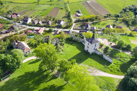 Old castle in Cluj county, Trasylvania, Romania.