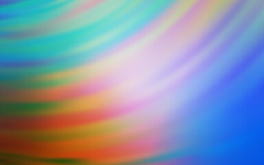 Light Blue, Yellow vector pattern with lines. Brand new colorful illustration in simple style. The best colorful design for your business.