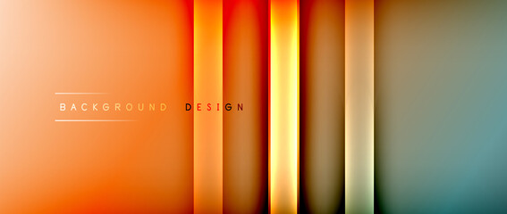 Bright gradient neon lines abstract background