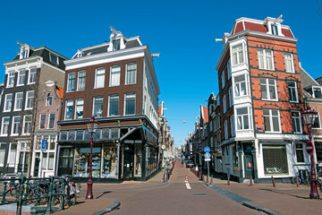 Obraz premium City scenic from Amsterdam in the Netherlands