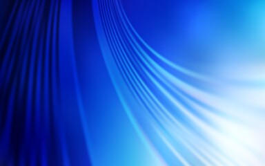 Fototapeta premium Light BLUE vector pattern with curved lines. Geometric illustration in abstract style with gradient. Template for cell phone screens.