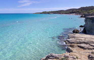 Protected oasis of the lakes Alimini: Turkish Bay  (or Baia dei Turchi). Just a few kilometers...