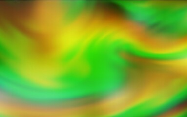Obraz premium Light Green, Yellow vector abstract bright pattern. New colored illustration in blur style with gradient. Blurred design for your web site.