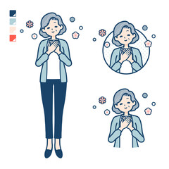 simple senior woman_healing