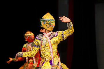 Ramayana, Ramakien or Khon, is Thai traditional dance of arts