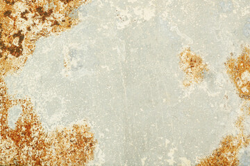 Rusted and corroded on metal texture background