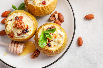 Delicious homemade oven baked apples