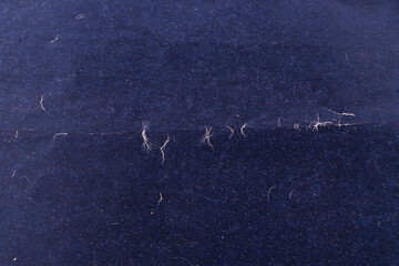 Dark blue shabby paper texture. Empty background.
