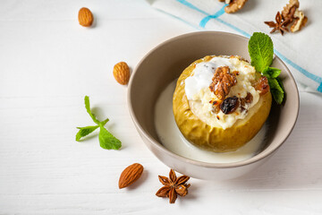 Delicious homemade oven baked apples