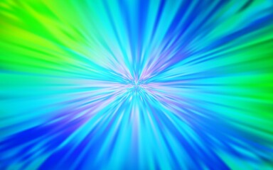 Light Blue, Green vector glossy abstract layout. Abstract colorful illustration with gradient. New style design for your brand book.