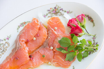 スモークサーモン