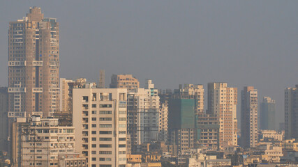 Skyscrapers of the city of Mumbai India.