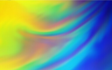 Obraz premium Light Blue, Yellow vector blurred template. An elegant bright illustration with gradient. Background for a cell phone.