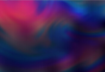 Dark Purple vector blurred and colored pattern. A completely new colored illustration in blur style. New style for your business design.