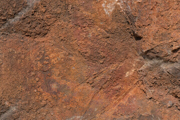 rusty iron and colored background