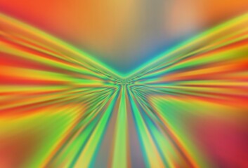 Obraz premium Light Green, Yellow vector background with wry lines. A sample with colorful lines, shapes. A completely new design for your business.