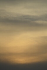 Obraz premium Sunset in the sky