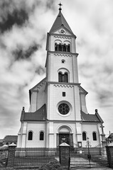 A historic parochial church with a belfry