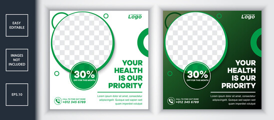 Modern promotion web banner for social media post template. Elegant sale and discount promo backgrounds for digital marketing