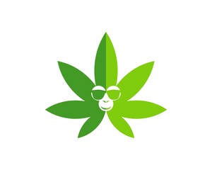 Cannabis with monkey inside