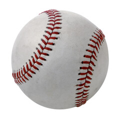 baseball on white background