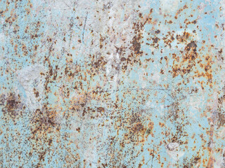 Blue old rusty grungy background