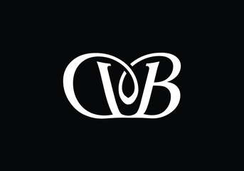 Initial Monogram Letter D B Logo Design Vector Template. D B Letter Logo Design