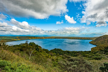 View of Laguna de Apoyo from Diria, Nicaragua © Martin