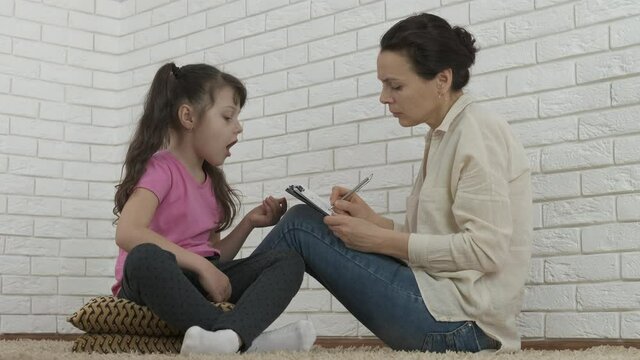 Trust conversation with psychologist.
