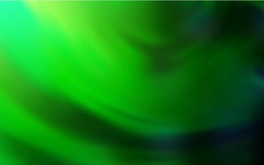 Light Green vector blurred and colored pattern. Glitter abstract illustration with gradient design. Smart design for your work.