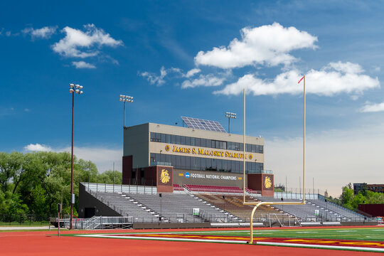 Malosky Stadium and Griggs Field on the campus of the University of Minnesota-Duluth
