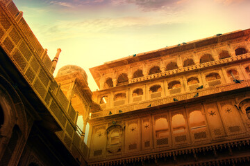 Mandir Palace in Jaisalmer, Rajasthan, India