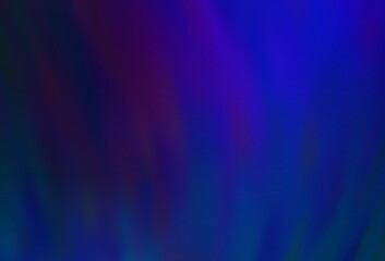 Obraz premium Dark BLUE vector colorful blur background. Creative illustration in halftone style with gradient. Background for a cell phone.