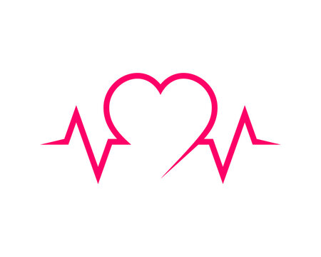 Pulse and heart shape combination