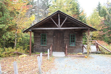 old wooden house